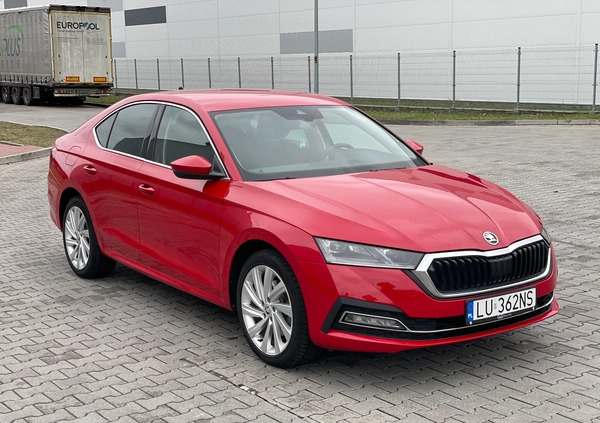 Skoda Octavia cena 119448 przebieg: 31200, rok produkcji 2021 z Dukla małe 562